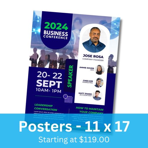 poster design and printing